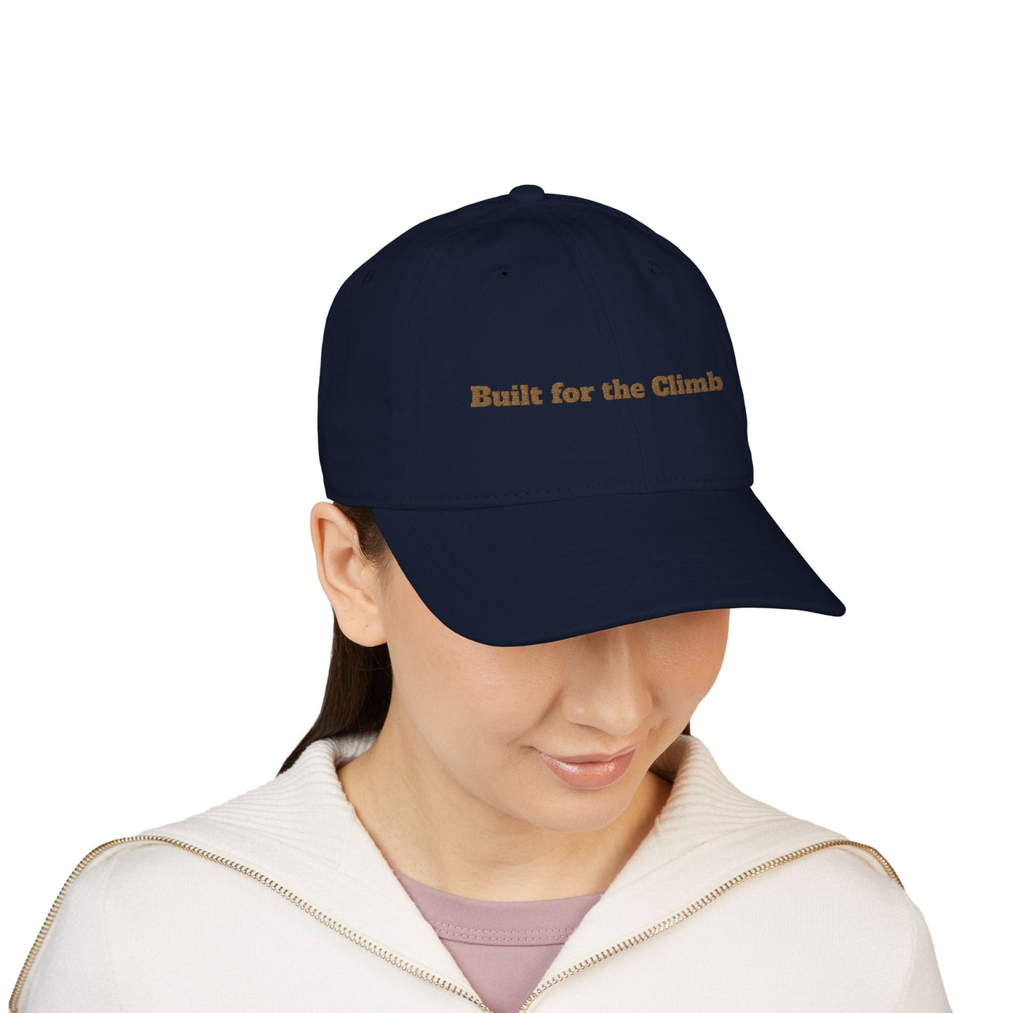 Organic Baseball Cap (Built for the Climb)
