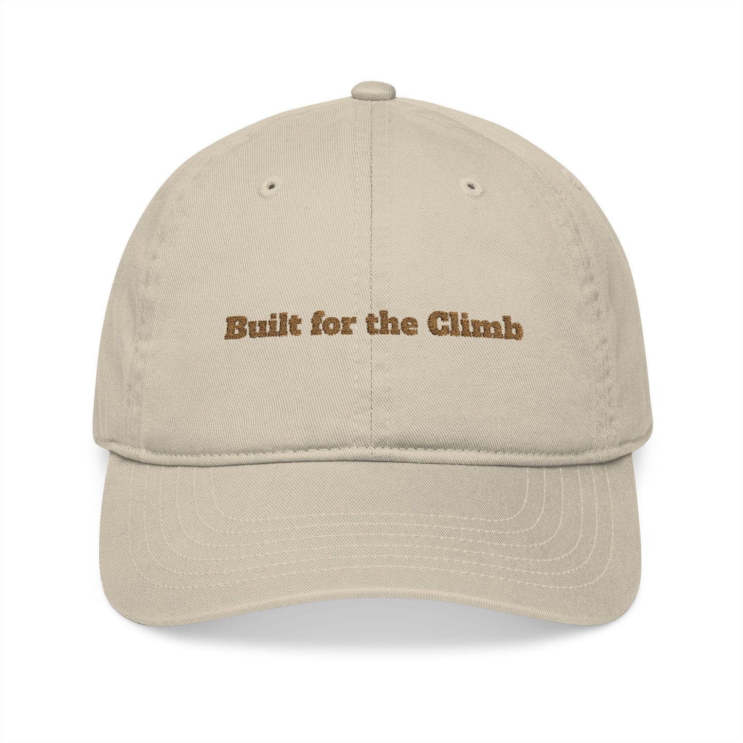Organic Baseball Cap (Built for the Climb)