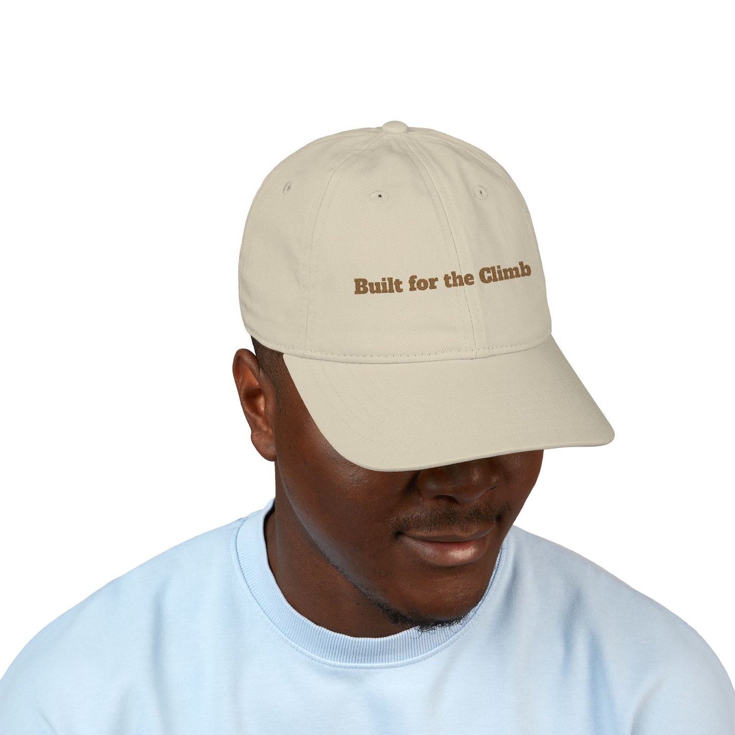 Organic Baseball Cap (Built for the Climb)