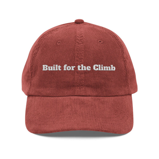 Vintage Corduroy Cap (Built for the Climb).